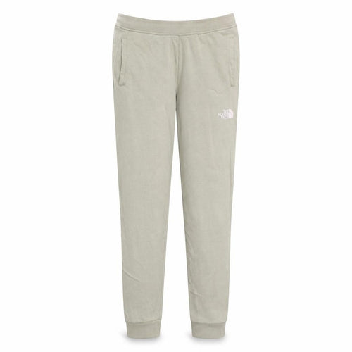 The North Face Girls Beige Jogger Sweatpants L Fleece Activewear Trousers