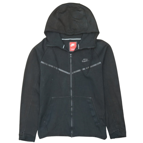 Nike Mens Black Full Zip Hoodie M Sportswear Fleece Jacket