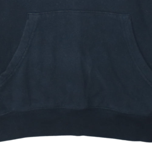 Champion Men's Black Small Pullover Hoodie with Logo