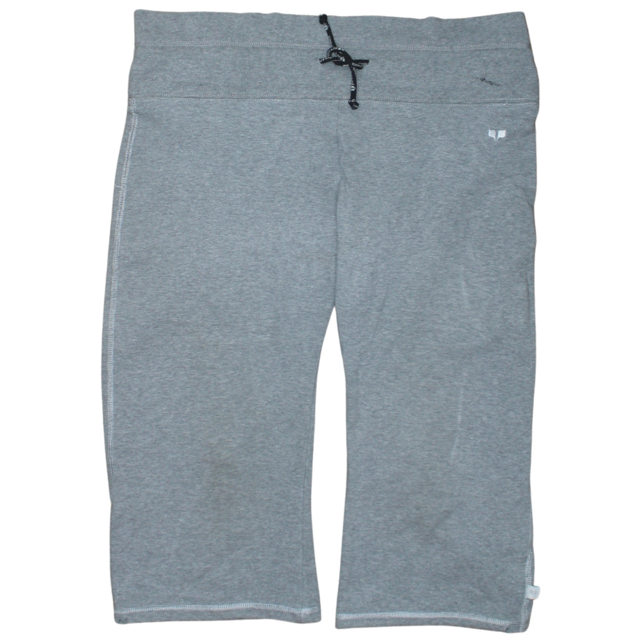 Pure Simple Basics Women’s Grey Capri Trousers Size 16 Stretch Jersey