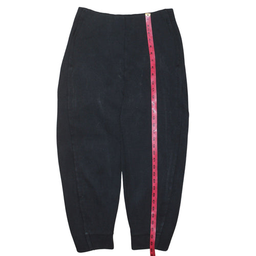 Adidas Womens Black M Jogger Sweatpants Cotton Blend