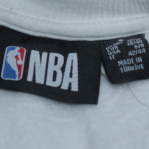 NBA Los Angeles Lakers White Sweatshirt Women’s UK 14 Crew Neck Pullover