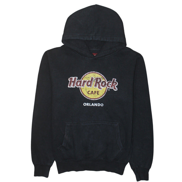 Hard Rock Cafe Orlando Men's Black Medium Pullover Hoodie