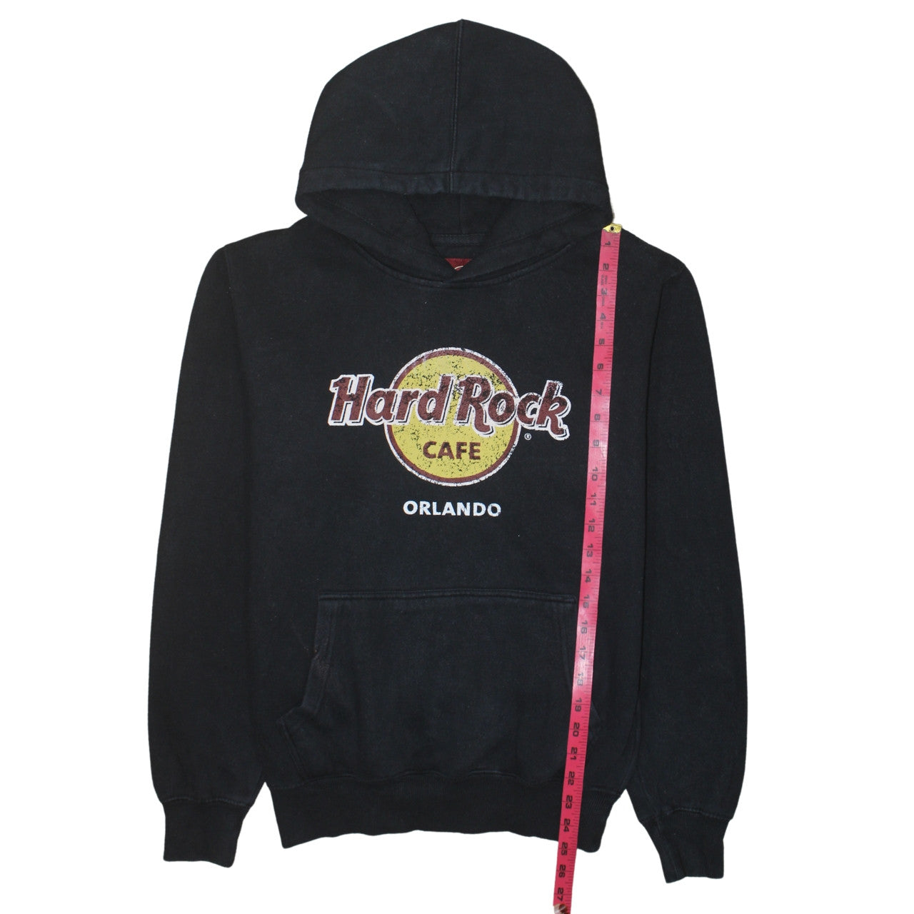 Hard Rock Cafe Orlando Men's Black Medium Pullover Hoodie