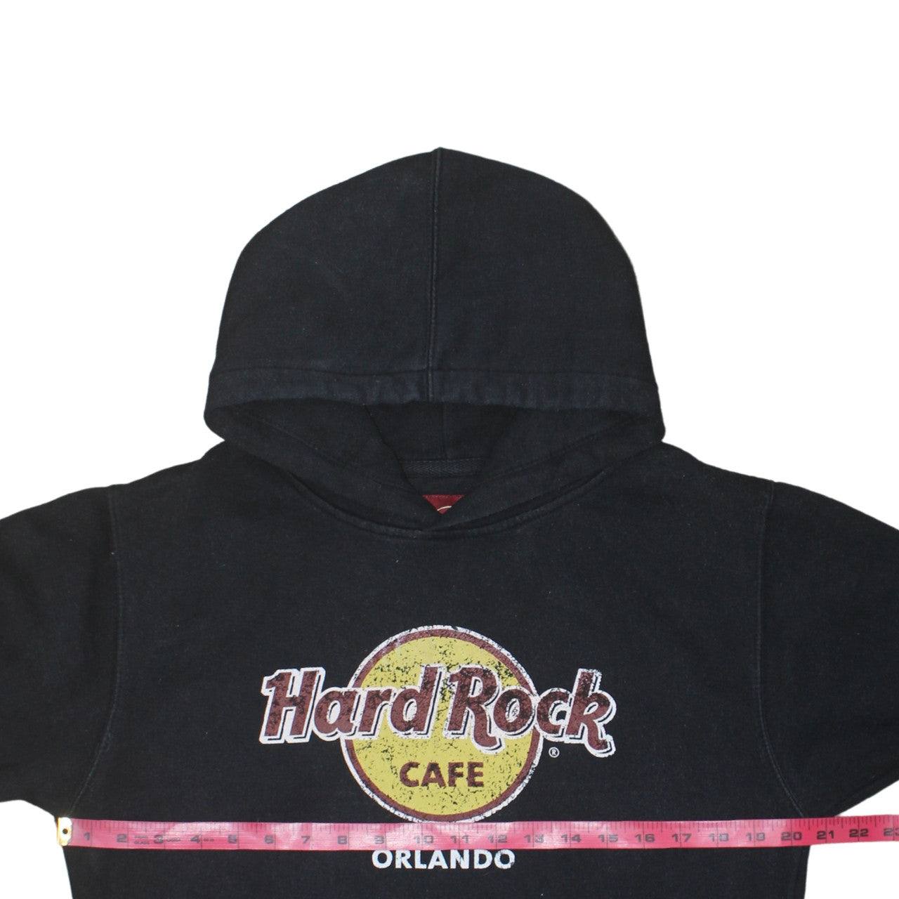 Hard Rock Cafe Orlando Men's Black Medium Pullover Hoodie
