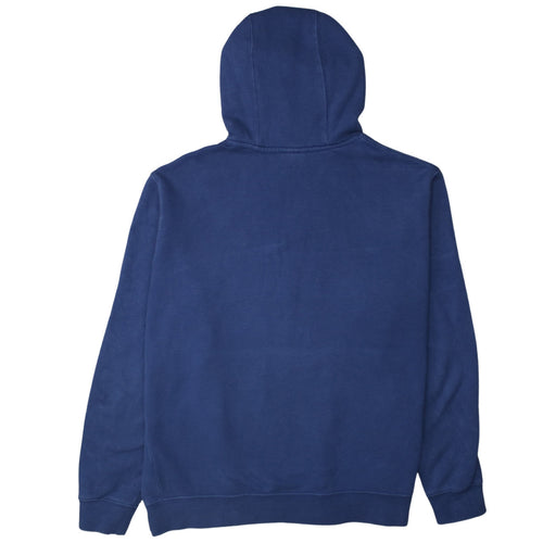Nike Men's Blue Pullover Hoodie L Regular Fit Fleece Sportswear