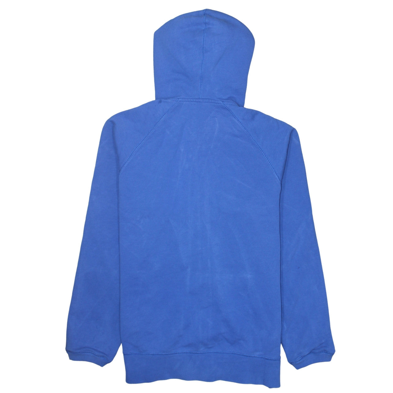 Nike Men's Blue Full Zip Hoodie Large Cotton Sportswear