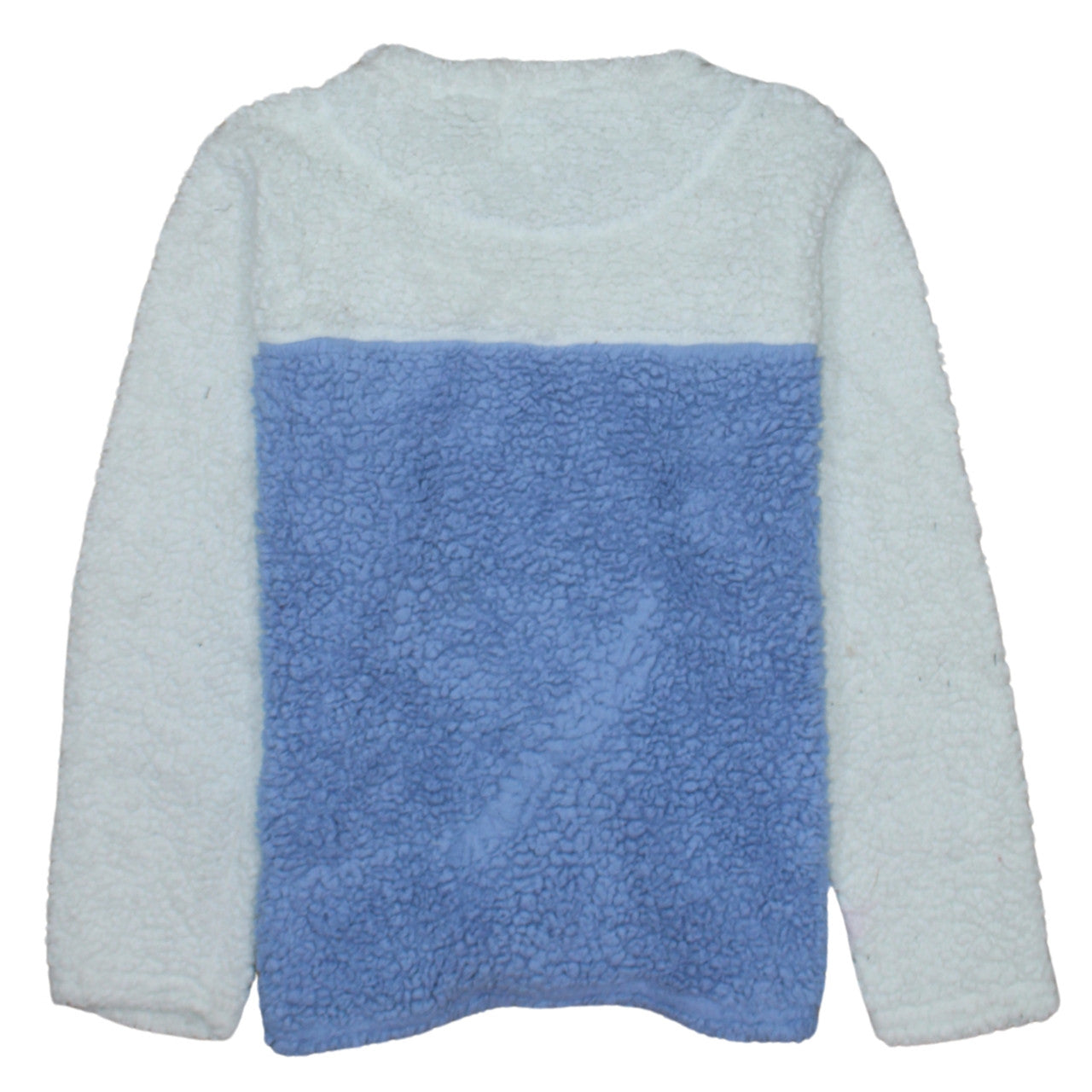 Disney Women’s Blue Fleece Stitch Long Sleeve Nightshirt Size 10-12