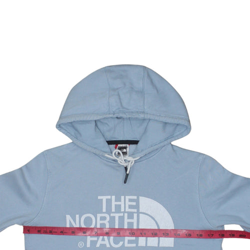 The North Face Women's Blue Pullover Hoodie XS Cotton Casual