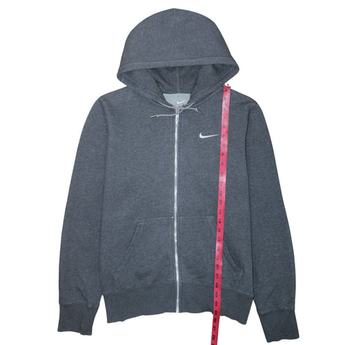 Nike Men's Grey Full Zip Hoodie Small Regular Fit