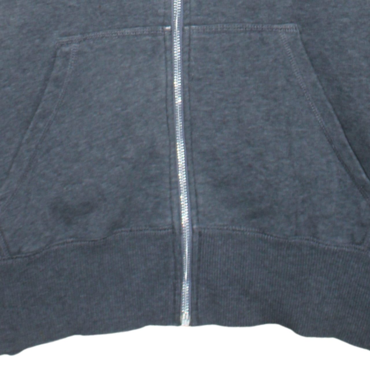 Nike Men's Grey Full Zip Hoodie Small Regular Fit