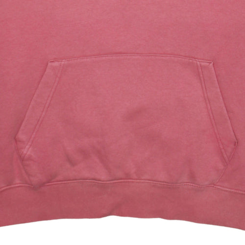 Nike Women's Pink Pullover Hoodie Medium Cotton Blend