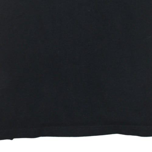 Tommy Hilfiger Men's Black Cotton Polo Shirt Size S Logo Classic