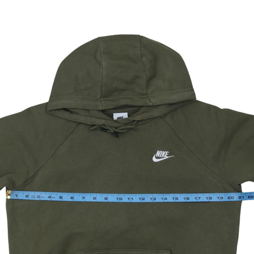Nike Men’s Green Pullover Hoodie Size M Regular Fit Sportswear