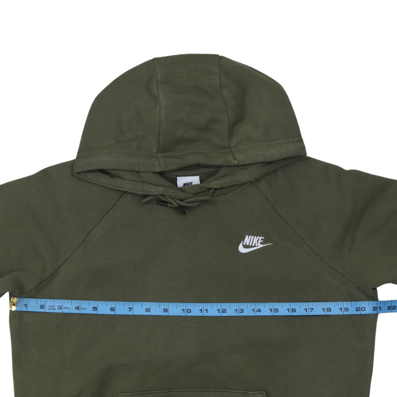 Nike Men’s Green Pullover Hoodie Size M Regular Fit Sportswear