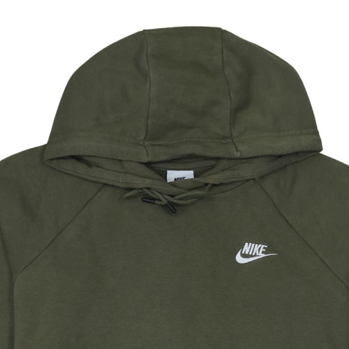 Nike Men’s Green Pullover Hoodie Size M Regular Fit Sportswear
