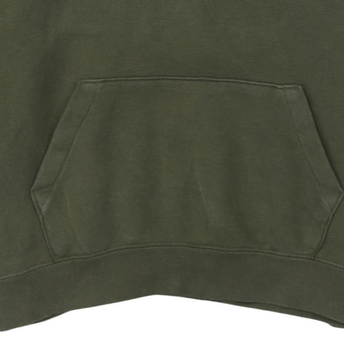 Nike Men’s Green Pullover Hoodie Size M Regular Fit Sportswear