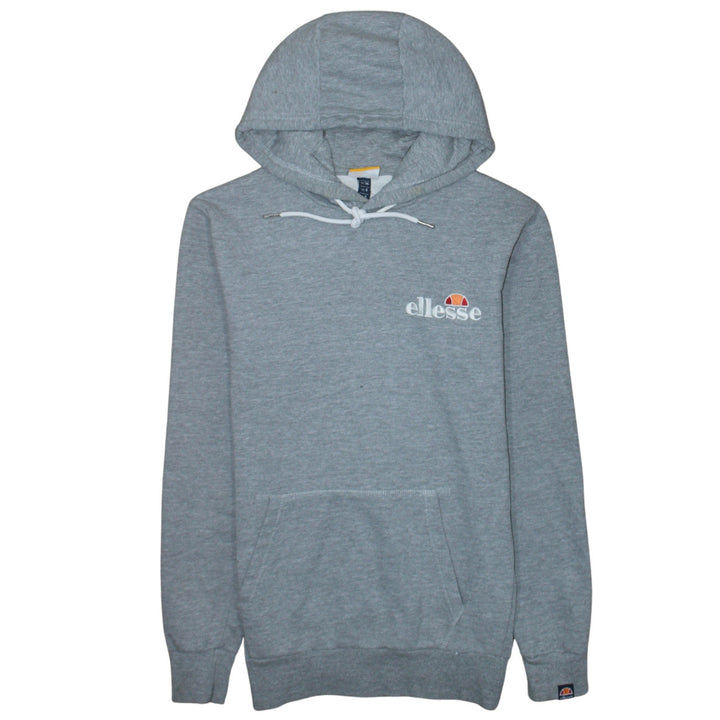 Ellesse Womens Grey Hoodie UK 8 Pullover Hooded Sweatshirt