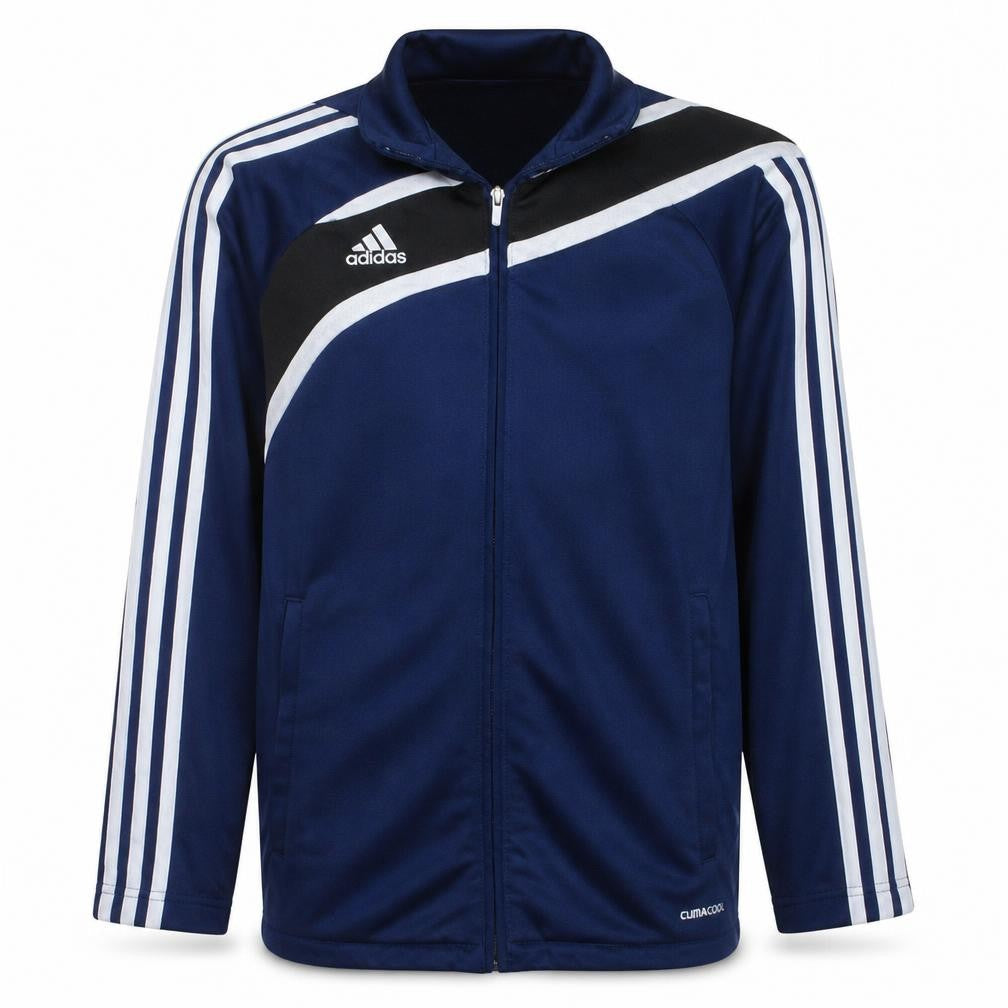 Adidas Boys Blue Clima365 Track Jacket 13-14 Years Full Zip Lightweight Top