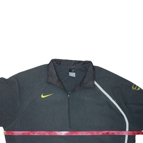 Nike Therma-Fit Men's Grey 1/4 Zip Fleece Sweatshirt 2XL