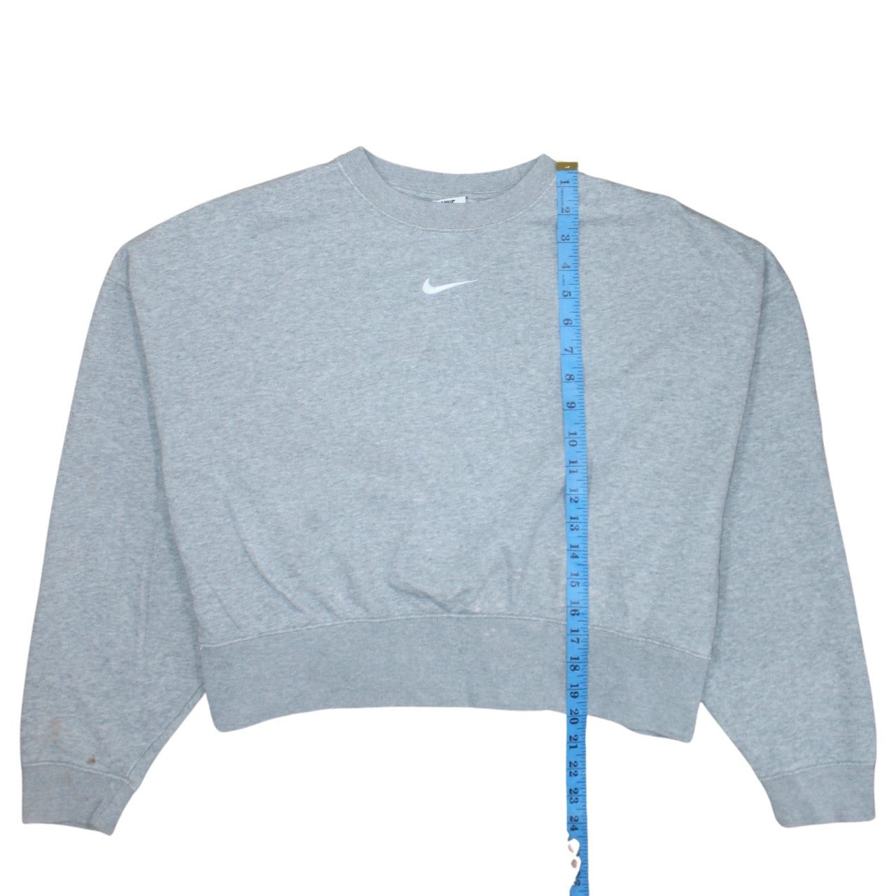 Nike Womens Grey XS Pullover Crew Neck Sweatshirt