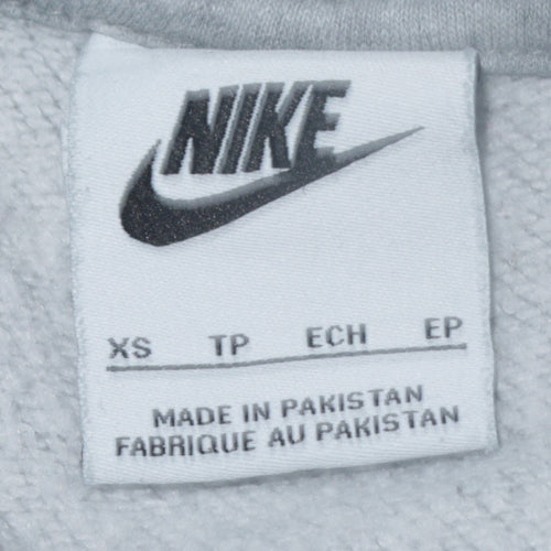 Nike Womens Grey XS Pullover Crew Neck Sweatshirt