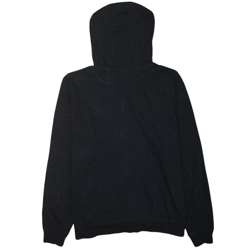 Nike Womens Black Full Zip Hoodie XL Cotton Blend Sportswear
