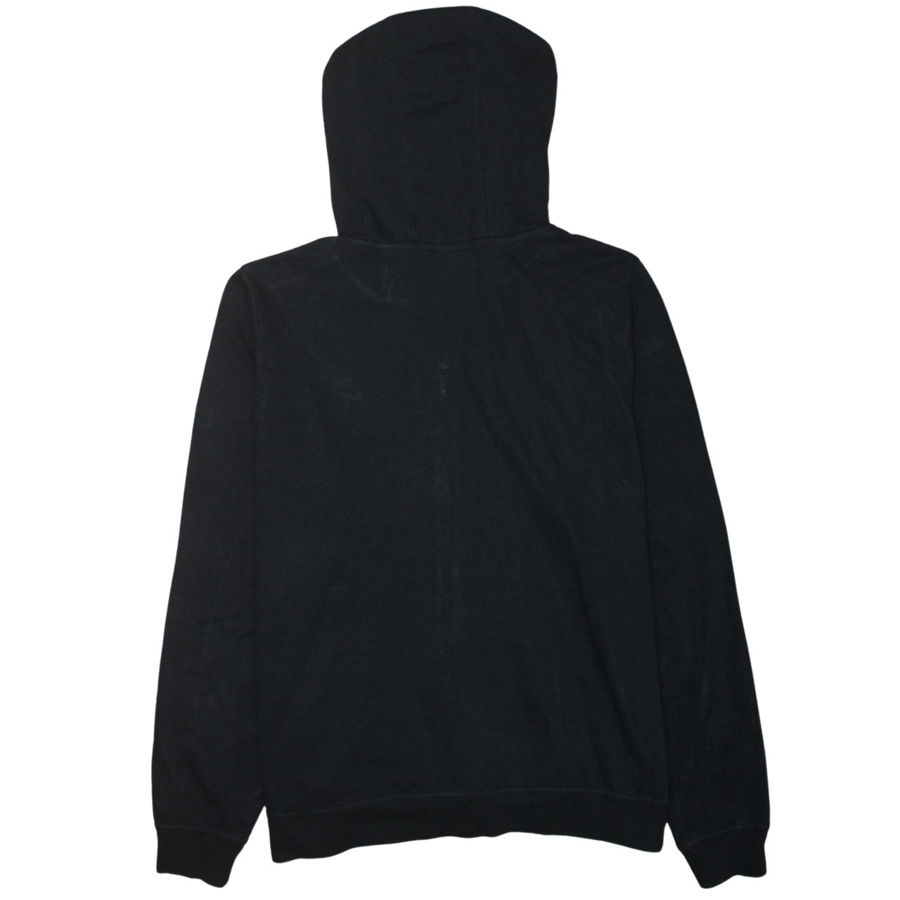 Nike Womens Black Full Zip Hoodie XL Cotton Blend Sportswear
