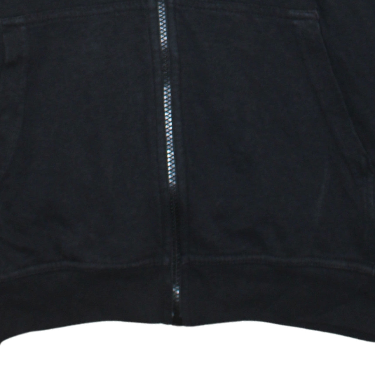 Nike Womens Black Full Zip Hoodie XL Cotton Blend Sportswear