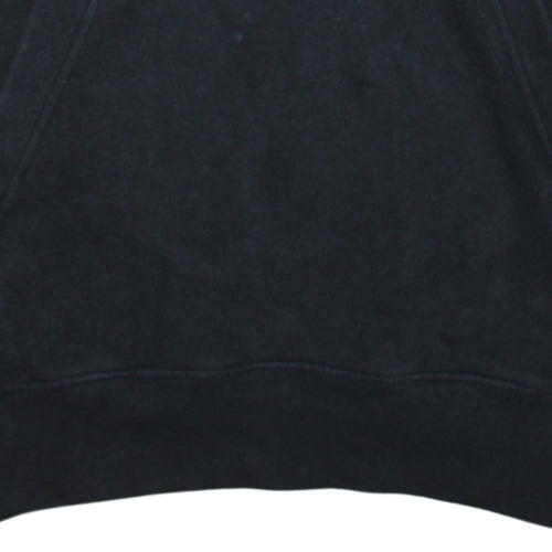 Nike Men's Black Pullover Hoodie S Graphic Logo Air Fleece Sweatshirt