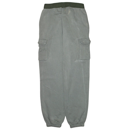 Nike Men's Grey Jogger Trousers S Relaxed Fit Fleece Activewear