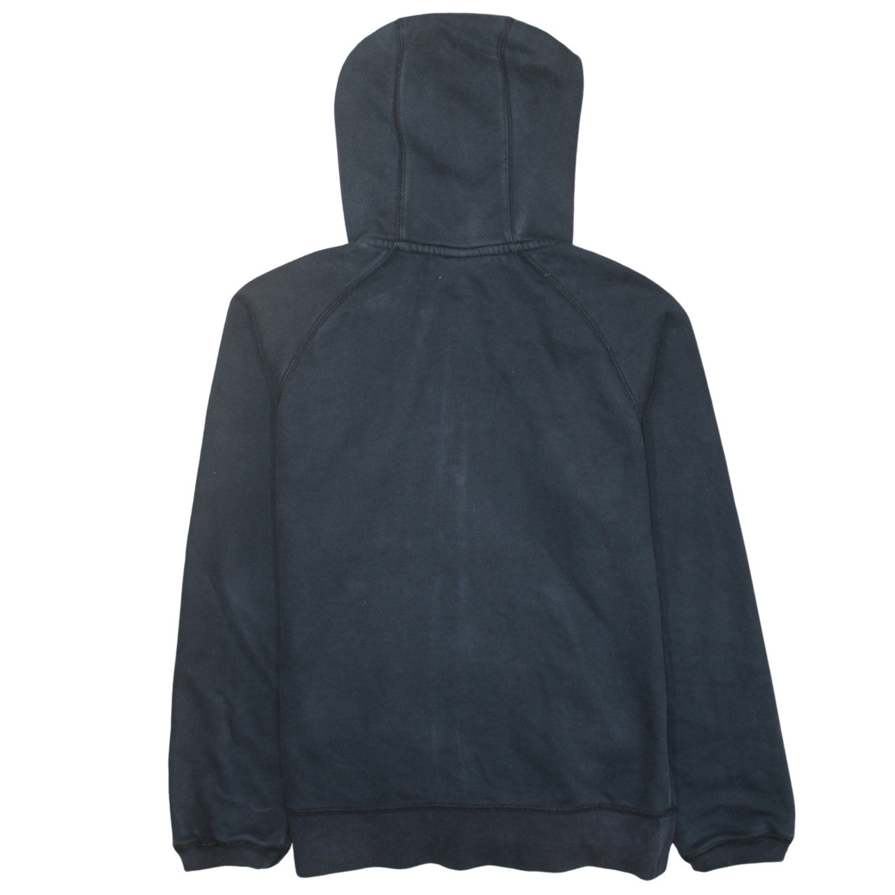 Nike Men's Black Full Zip Fleece Hoodie Medium Regular Fit