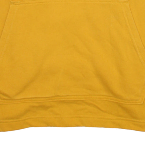 Under Armour Men Yellow Pullover Hoodie Small Regular Fit Sportswear