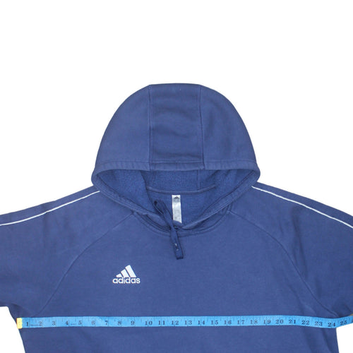 Adidas Men's Blue XL Pullover Hoodie Fleece Sportswear
