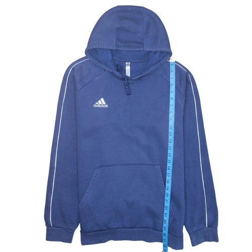 Adidas Men's Blue XL Pullover Hoodie Fleece Sportswear