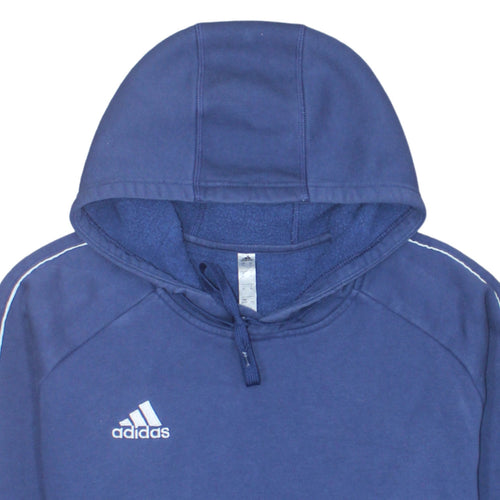 Adidas Men's Blue XL Pullover Hoodie Fleece Sportswear