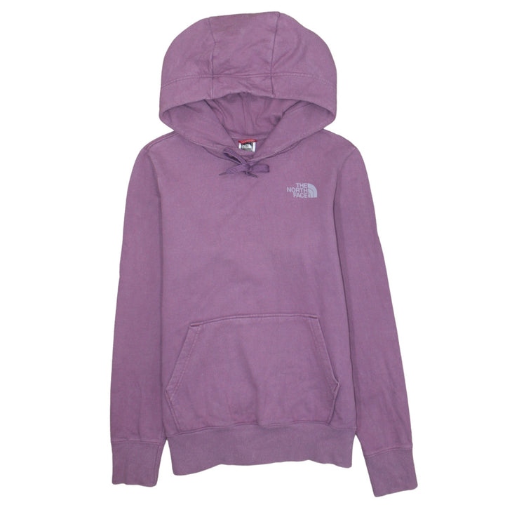 The North Face Womens Purple Pullover Hoodie Small Cotton Casual