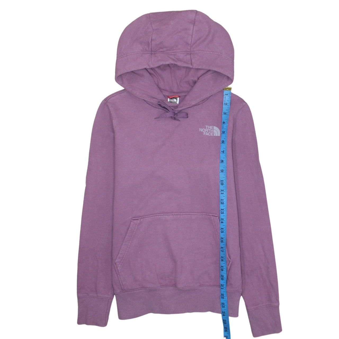 The North Face Womens Purple Pullover Hoodie Small Cotton Casual