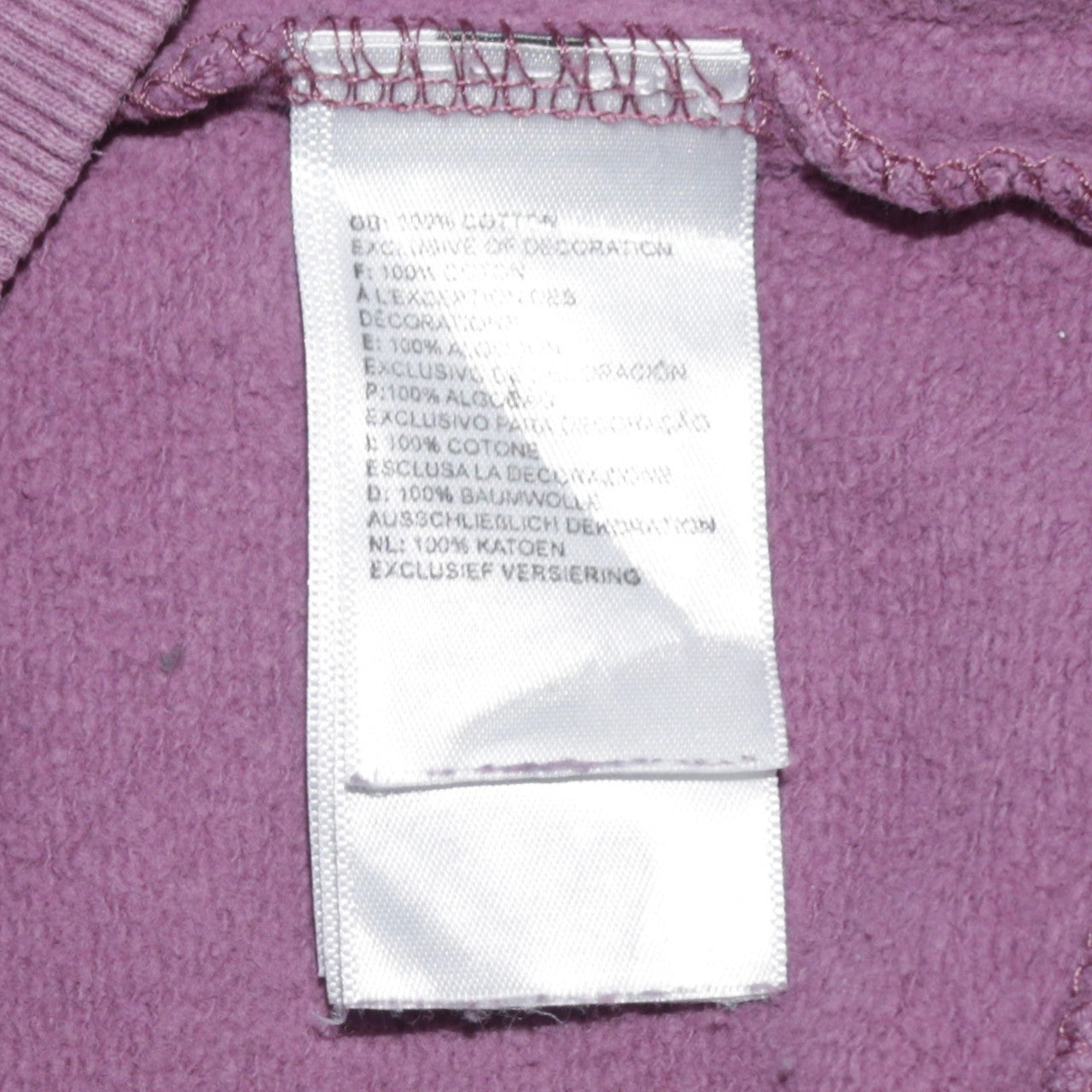 The North Face Womens Purple Pullover Hoodie Small Cotton Casual