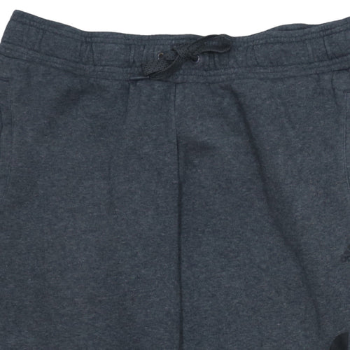 Adidas Womens Grey Jogger Trousers Size 12-14 Fleece Activewear