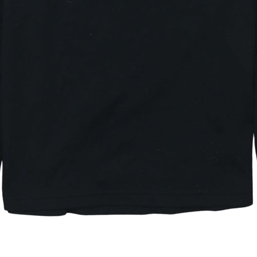 Nike Men's Black Dri-FIT 1/4 Zip Pullover Sweatshirt M