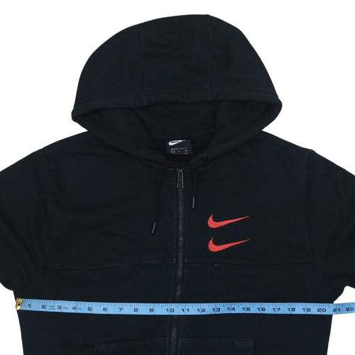 Nike Men's Black Full Zip Hoodie Small Sportswear Fleece