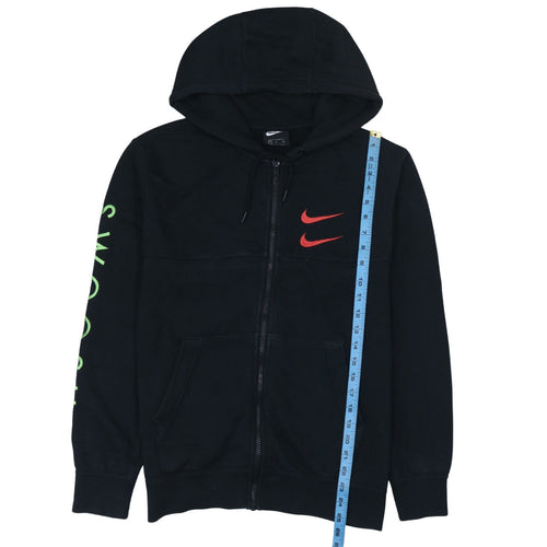 Nike Men's Black Full Zip Hoodie Small Sportswear Fleece