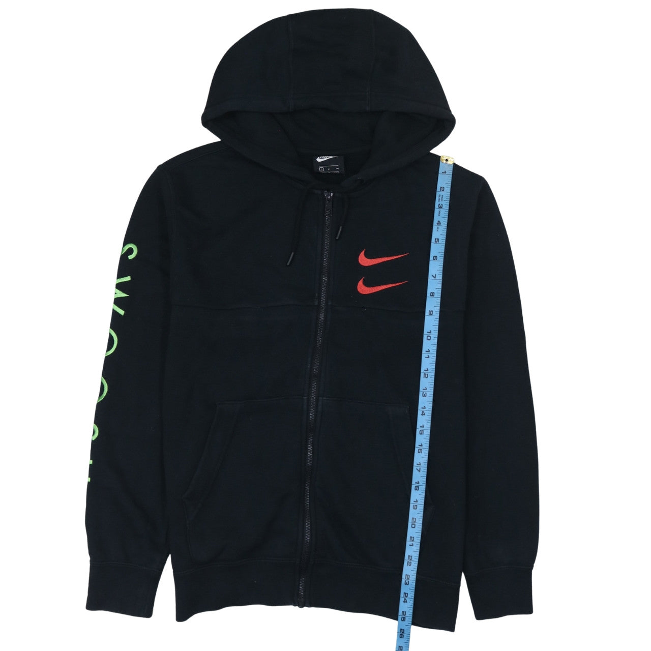 Nike Men's Black Full Zip Hoodie Small Sportswear Fleece