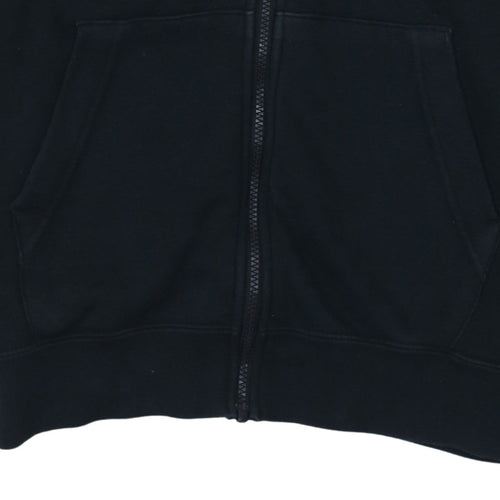 Nike Men's Black Full Zip Hoodie Small Sportswear Fleece