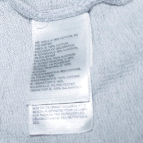 The North Face Boys Grey & Black Pullover Hoodie L Logo Sweatshirt