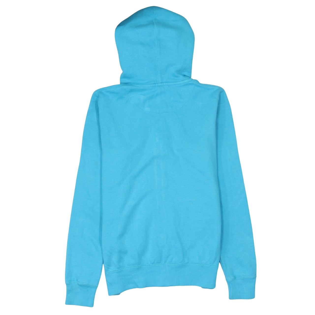 Nike Men Blue Full Zip Hoodie Size M Fleece Cotton Blend