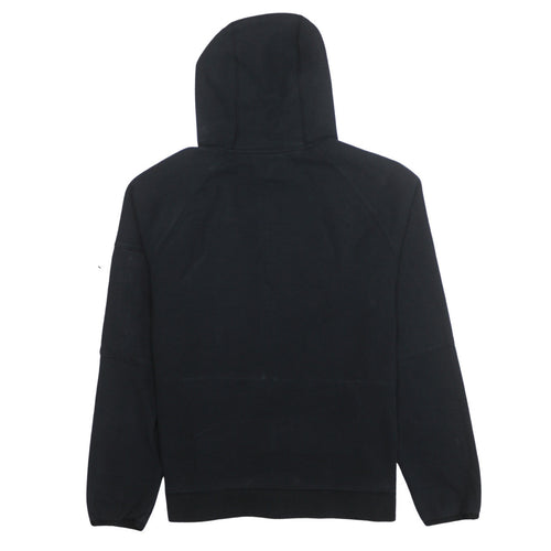 Nike Men's Black Full Zip Hoodie L Regular Fit Fleece Sweatshirt