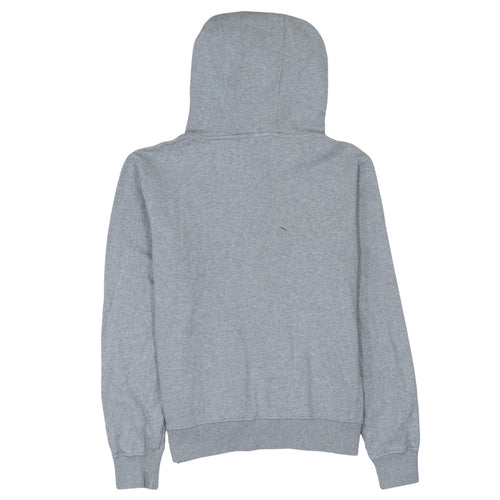 Champion Mens Grey Small Pullover Logo Hoodie Sweatshirt