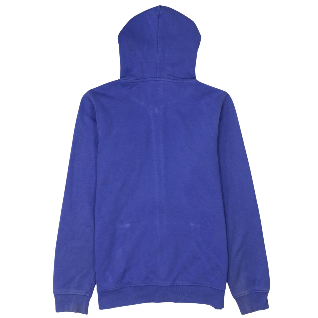 Champion Women's Blue Full Zip Hoodie Size L Cotton Blend